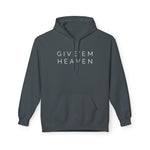 Give'em Heaven Hoodie: Unisex Midweight Softstyle Fleece