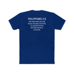 Prayer T-Shirt — "Make Prayer Your First Response" Christian Tee (Philippians 4:6)