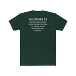 Prayer T-Shirt — "Make Prayer Your First Response" Christian Tee (Philippians 4:6)