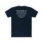 Prayer T-Shirt — "Make Prayer Your First Response" Christian Tee (Philippians 4:6)