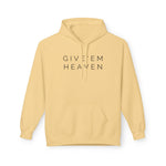 Give'em Heaven Hoodie: Unisex Midweight Softstyle Fleece