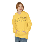 Give'em Heaven Hoodie: Unisex Midweight Softstyle Fleece