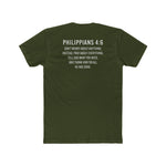 Prayer T-Shirt — "Make Prayer Your First Response" Christian Tee (Philippians 4:6)