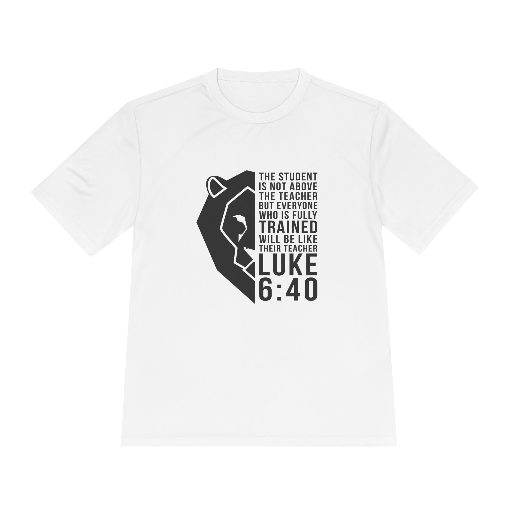Train with Jesus | Unisex Moisture Wicking Workout Shirt