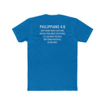 Prayer T-Shirt — "Make Prayer Your First Response" Christian Tee (Philippians 4:6)