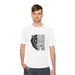 Train with Jesus | Unisex Moisture Wicking Workout Shirt