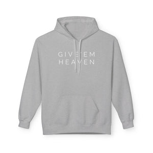 Give'em Heaven Hoodie: Unisex Midweight Softstyle Fleece