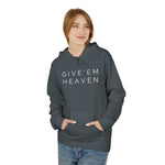 Give'em Heaven Hoodie: Unisex Midweight Softstyle Fleece