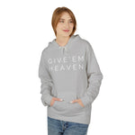 Give'em Heaven Hoodie: Unisex Midweight Softstyle Fleece