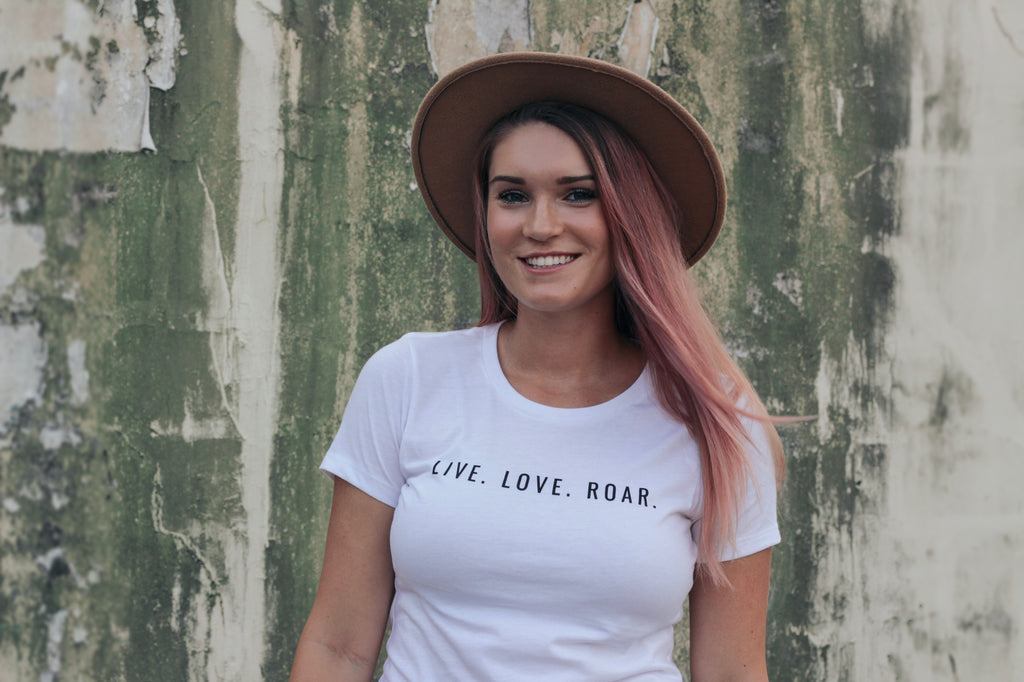 LIVE ~ LOVE ~ ROAR - Women's T-Shirt