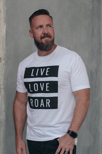 LIVE ~ LOVE ~ ROAR - Men's T-Shirt