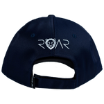 ROAR GOLF HAT - NAVY BLUE/WHITE
