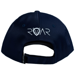 ROAR GOLF HAT - NAVY BLUE/WHITE