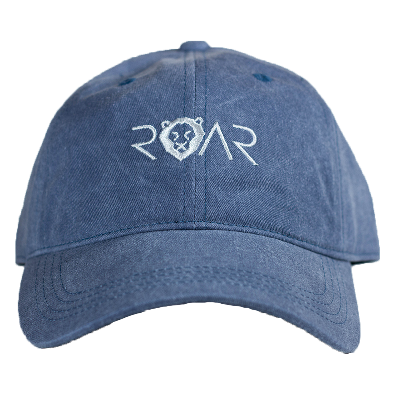 ROAR DAD HAT - BLUE/WHITE